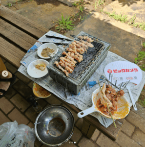 250724　instagram更新★中国外国人職員BBQ