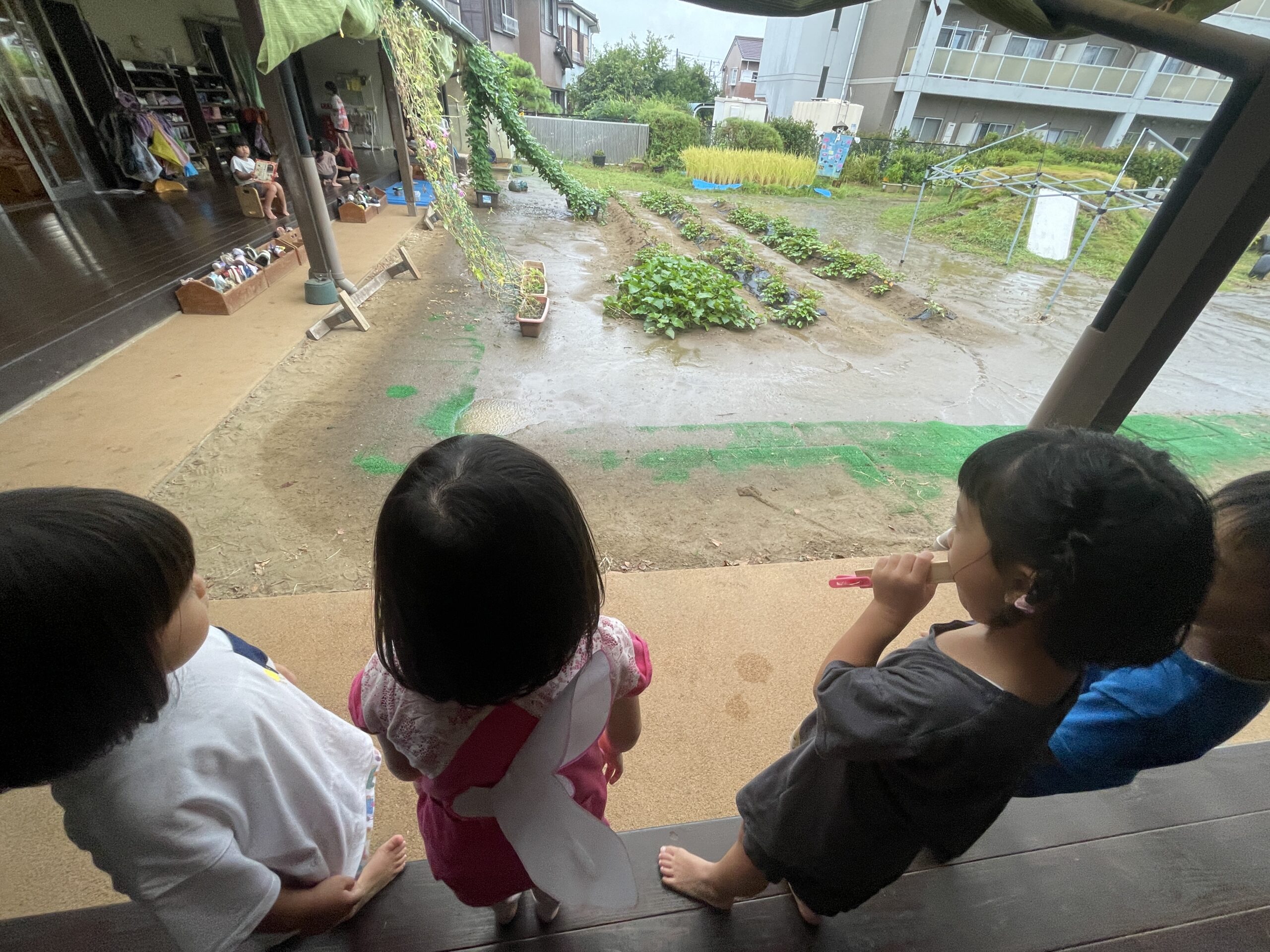 4歳ほし組 雨の日・・・