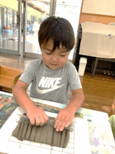 風のあとりえ～ねんどを使って～
