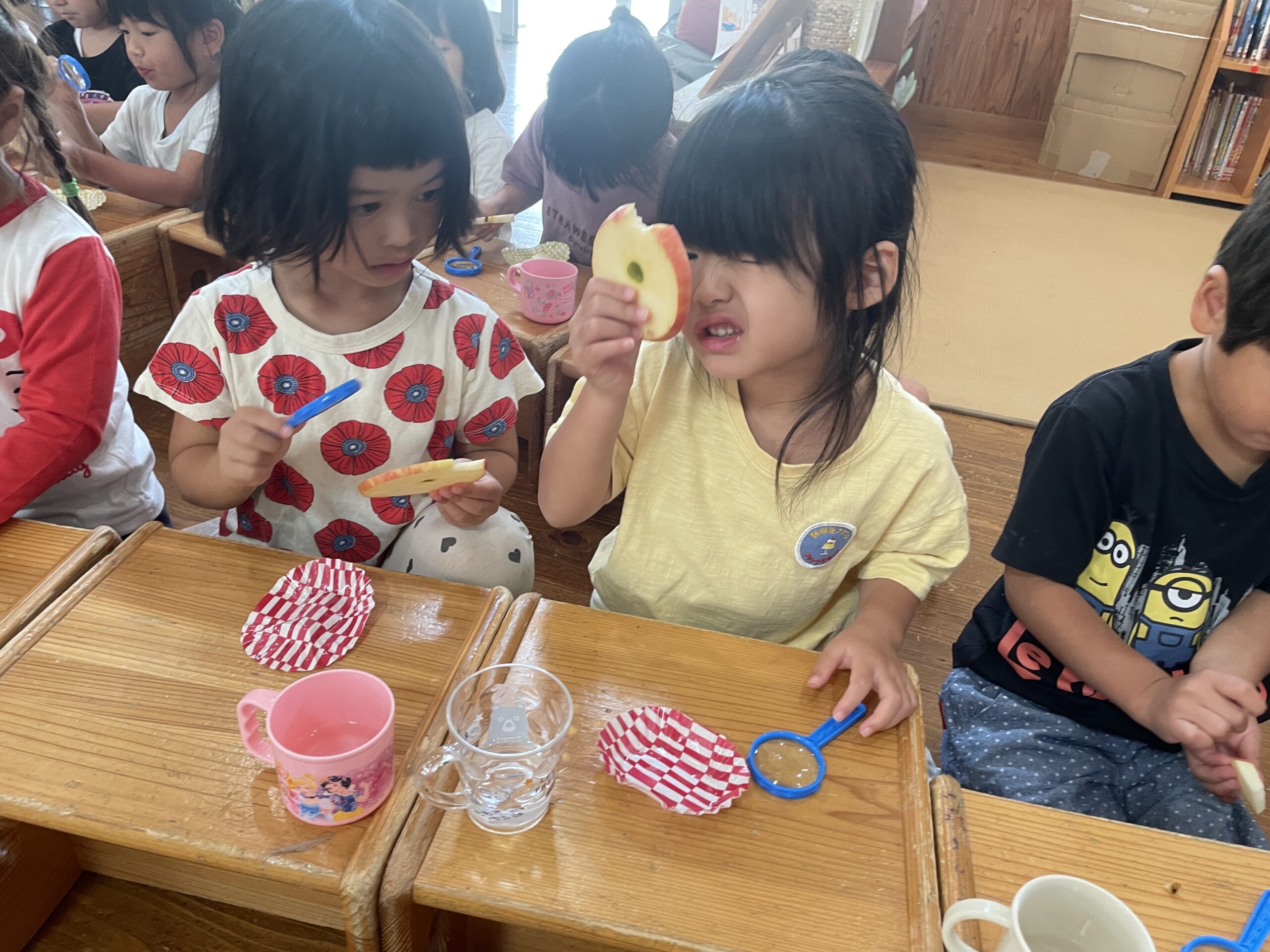 4歳ほし組 りんごっておもしろい!