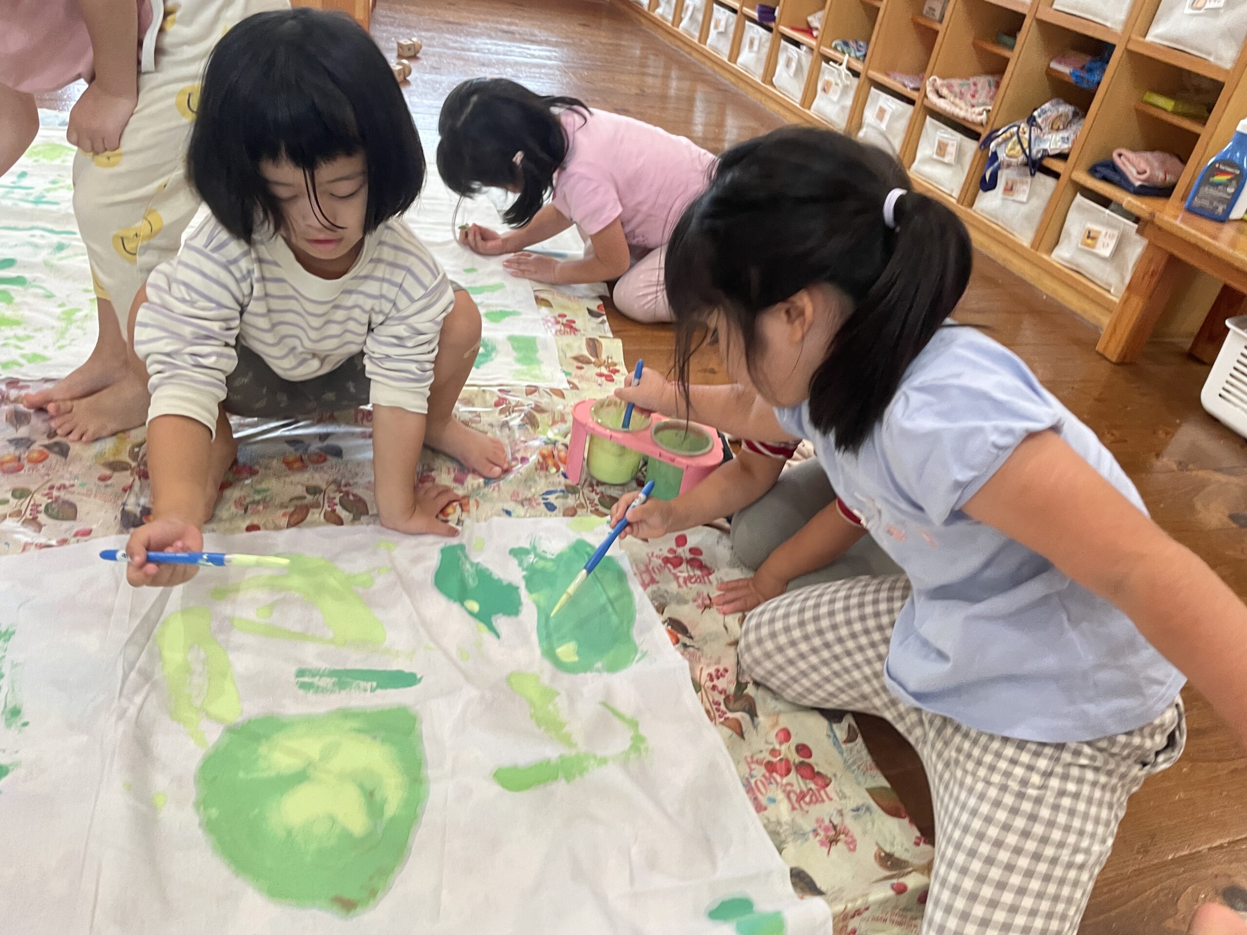 4歳ほし組 ジャックと豆の木の世界へ