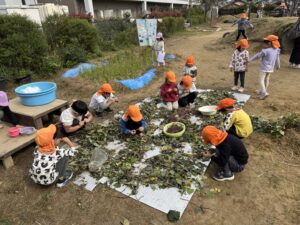 芋ほりの前に…