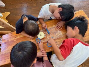 旬のりんごをたべてみよう🍎その３