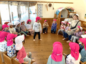 3歳つき組　いちごミルクゲーム