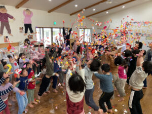 一つ大きくなること　おめでとう！