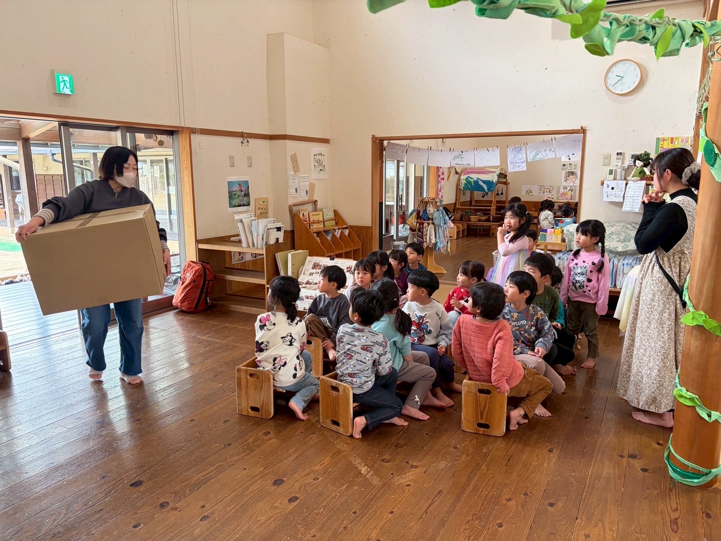 4歳ほし組　かかしから手紙がきたよ！